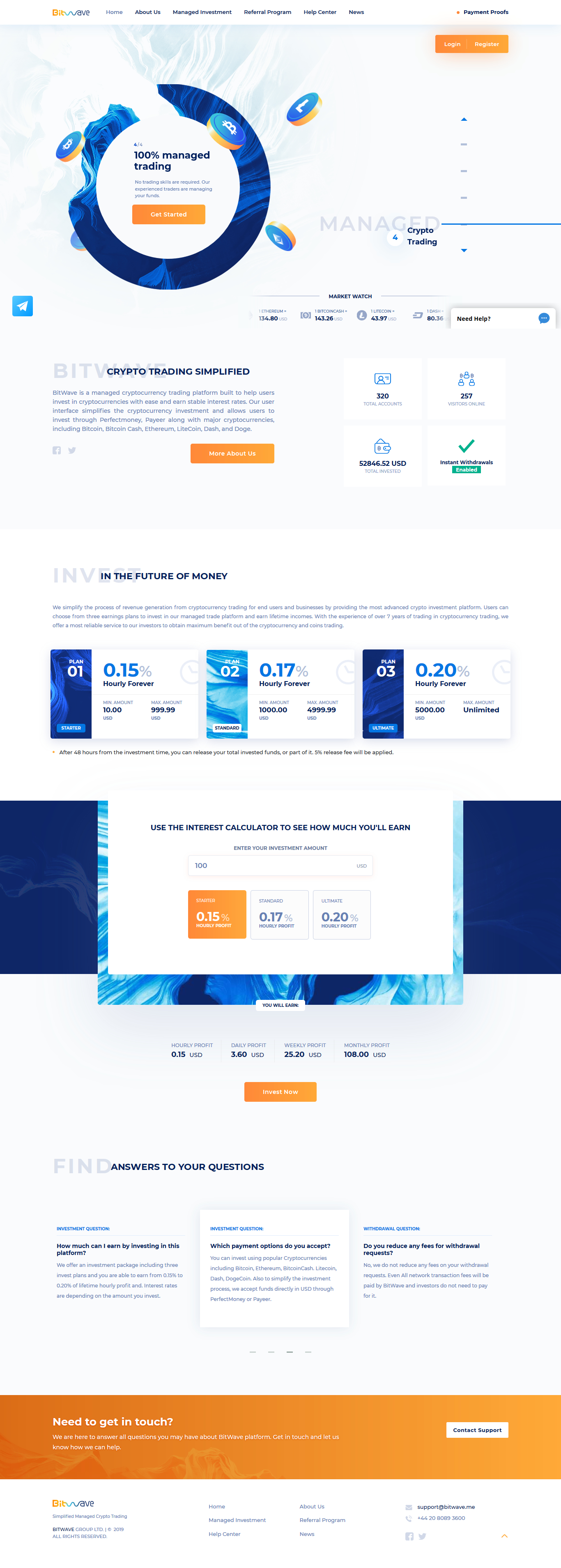 HYIP project Bitwave