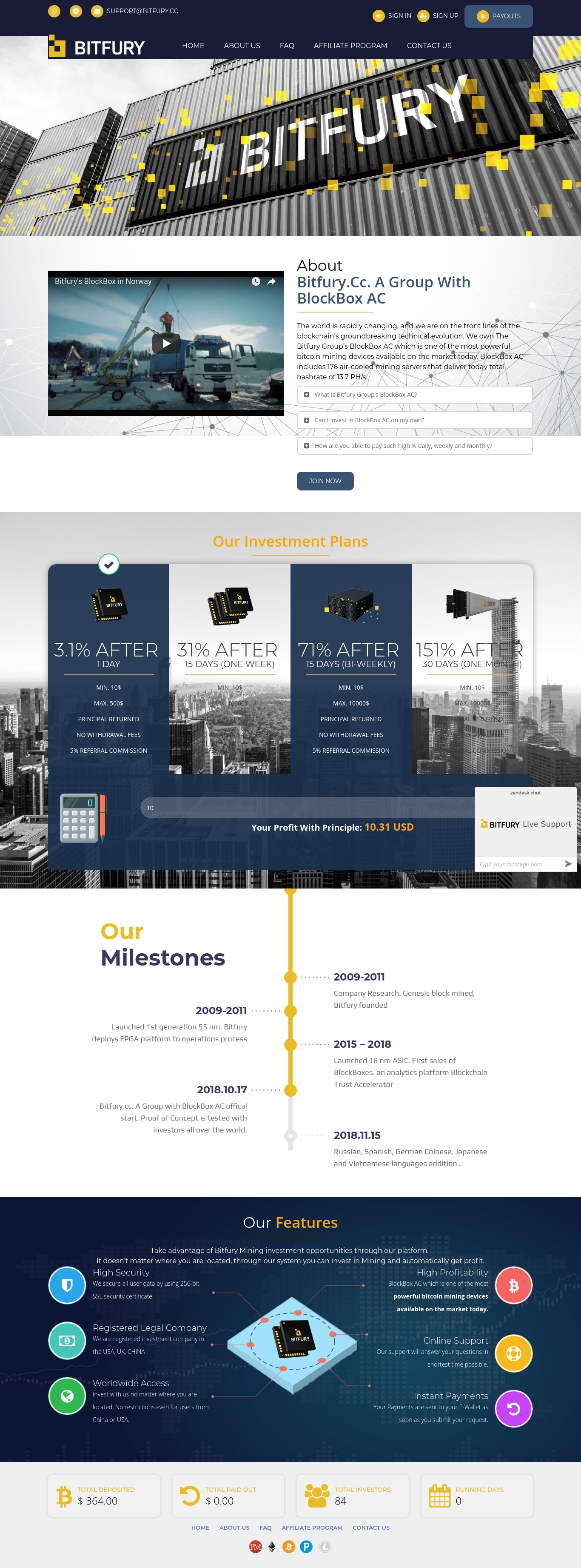 HYIP project Bitfury
