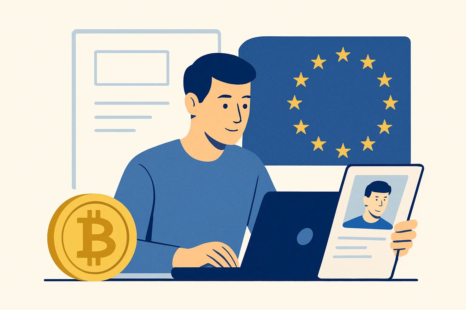 crypto exchange KYC document requirements for European users