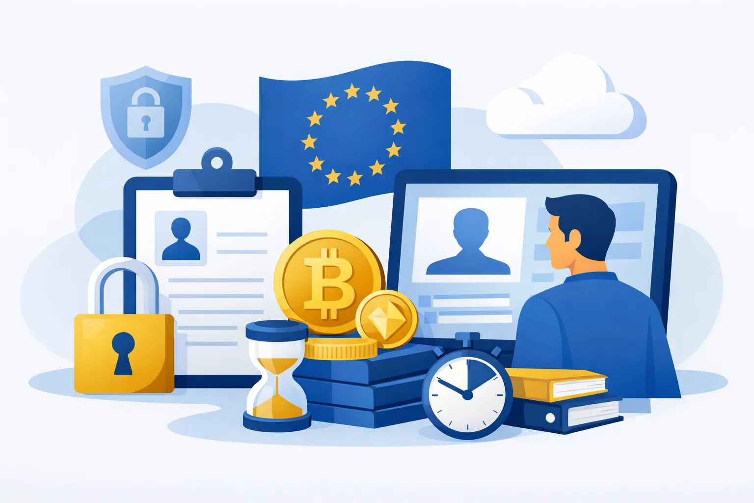 面向欧盟用户的加密货币交易所 KYC 数据保留规则