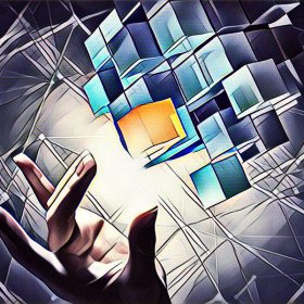 The use of blockchain technology in business