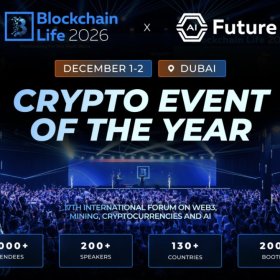Blockchain Life 2026 Returns to Dubai Dec. 1-2, Debuts AI Future Track