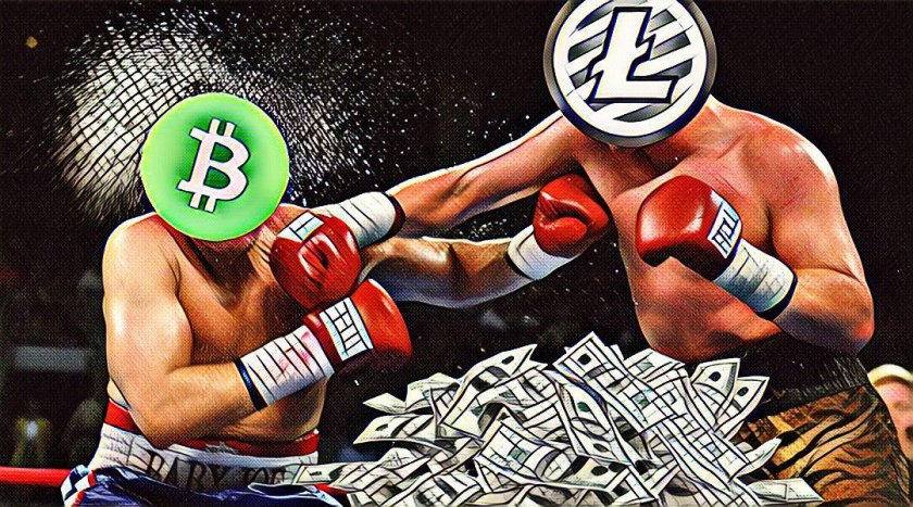 Litecoin's market capitalization has surpassed Bitcoin Cash