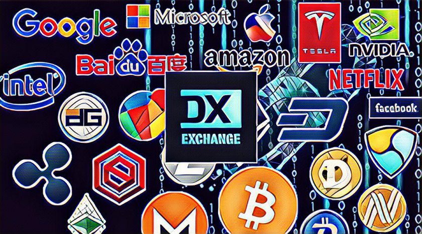 Sale of tokenized shares of global giants