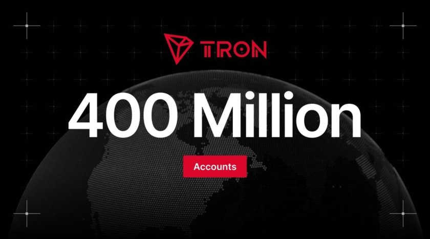 TRON Surpasses 400 Million Accounts as Total Transfer Volume Nears $30 Trillion